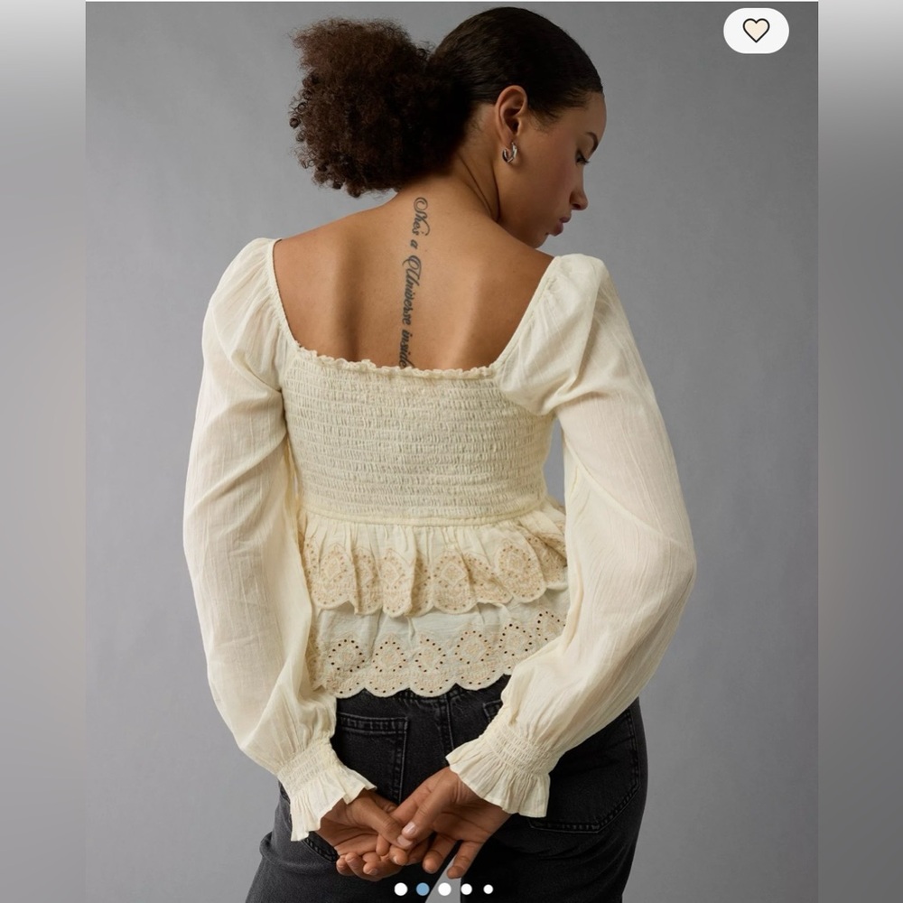 American Eagle ruffle top - Picture 2 of 5